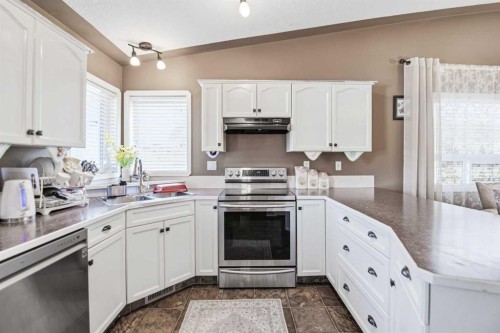 66 Jack Crescent, Red Deer, AB - Indoor Photo Showing Kitchen