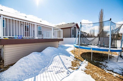 66 Jack Crescent, Red Deer, AB - Outdoor With Deck Patio Veranda With Exterior