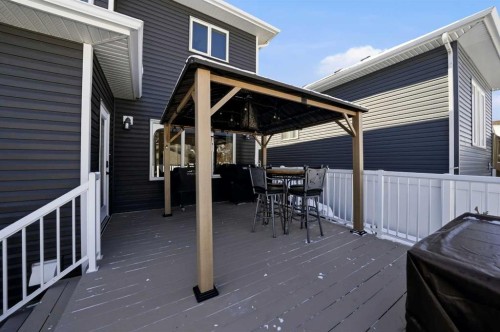 118 Viscount Drive, Red Deer, AB - Outdoor With Deck Patio Veranda With Exterior