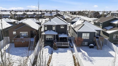 118 Viscount Drive, Red Deer, AB - Outdoor With Deck Patio Veranda With Facade