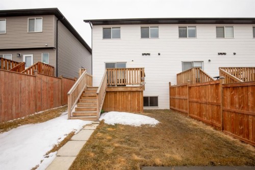 178 Ava Crescent, Blackfalds, AB - Outdoor With Deck Patio Veranda With Exterior