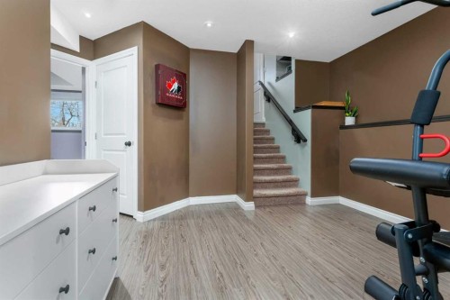 356 Kingston Drive, Red Deer, AB - Indoor Photo Showing Gym Room