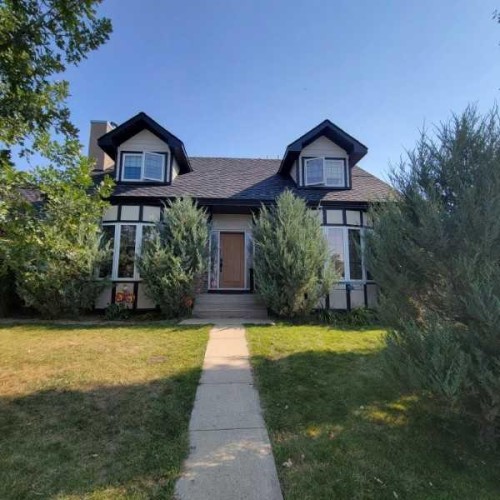 5317 50 Street, Bentley, AB - Outdoor With Facade