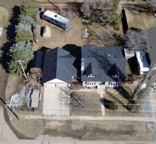 5317 50 Street, Bentley, AB - Outdoor With View