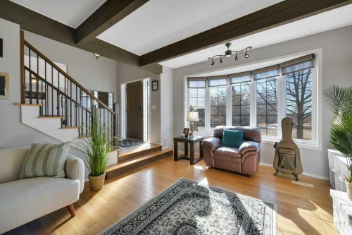 5317 50 Street, Bentley, AB - Indoor Photo Showing Living Room