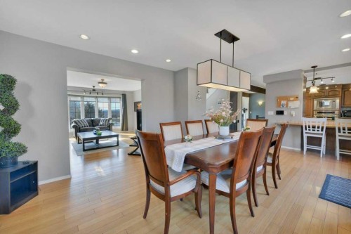 5317 50 Street, Bentley, AB - Indoor Photo Showing Dining Room