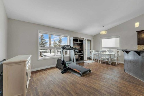 5645 Panorama Drive, Blackfalds, AB - Indoor Photo Showing Gym Room