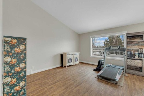 5645 Panorama Drive, Blackfalds, AB - Indoor Photo Showing Gym Room