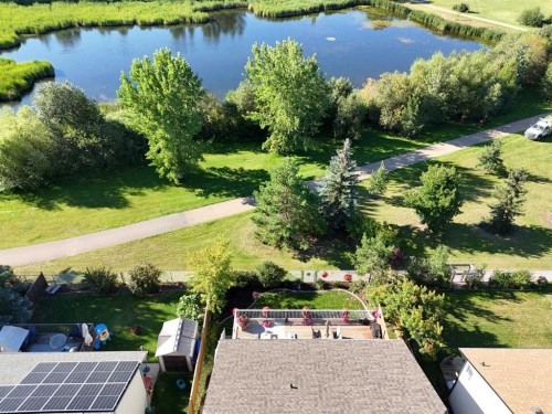 5645 Panorama Drive, Blackfalds, AB - Outdoor With Body Of Water