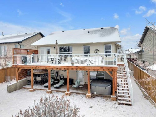 5645 Panorama Drive, Blackfalds, AB - Outdoor With Deck Patio Veranda