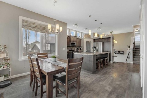 94 Mackenzie Crescent, Lacombe, AB - Indoor Photo Showing Dining Room