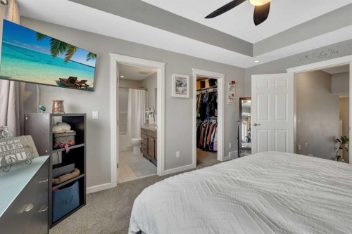 94 Mackenzie Crescent, Lacombe, AB - Indoor Photo Showing Bedroom