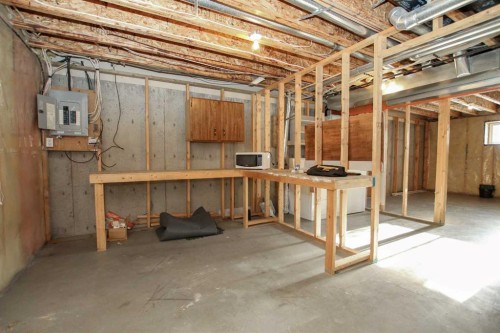 25 Adams Close, Red Deer, AB - Indoor Photo Showing Basement