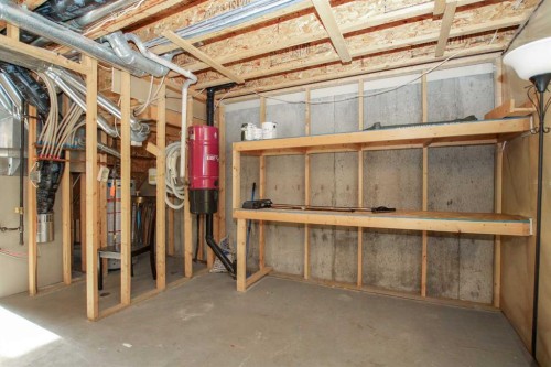 25 Adams Close, Red Deer, AB - Indoor Photo Showing Basement