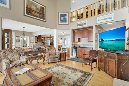 57-39408 Range Road 21, Rural Lacombe County, AB - Indoor Photo Showing Living Room