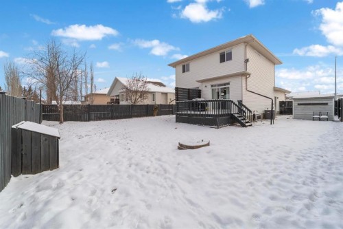 52 Elliott Drive, Camrose, AB - Outdoor With Deck Patio Veranda