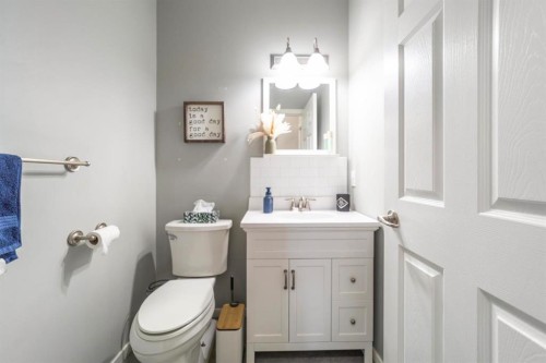 52 Elliott Drive, Camrose, AB - Indoor Photo Showing Bathroom