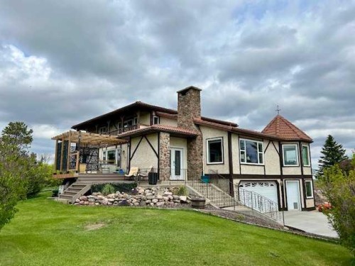 19438 Twp Rd 430, Rural Camrose County, AB - Outdoor With Deck Patio Veranda