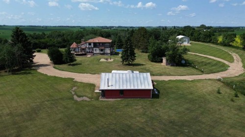 19438 Twp Rd 430, Rural Camrose County, AB - Outdoor With Deck Patio Veranda With View