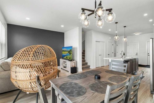4143 Ryders Ridge Boulevard, Sylvan Lake, AB - Indoor Photo Showing Dining Room