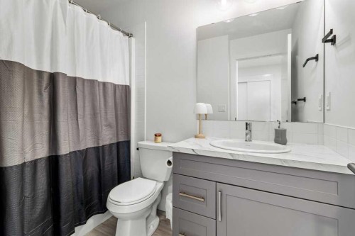 4143 Ryders Ridge Boulevard, Sylvan Lake, AB - Indoor Photo Showing Bathroom