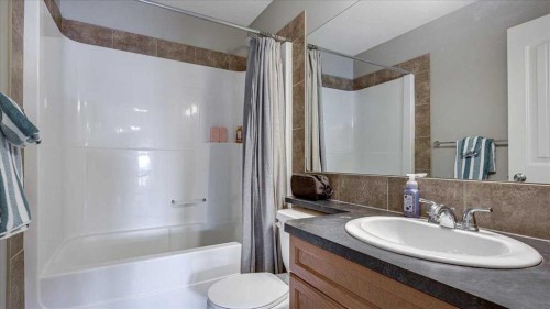 148 Valley Crescent, Blackfalds, AB - Indoor Photo Showing Bathroom