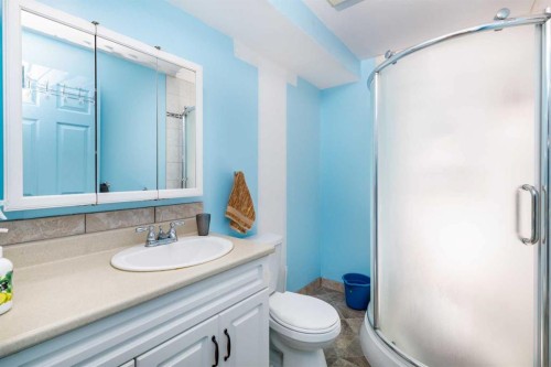 7 Mclevin Crescent, Red Deer, AB - Indoor Photo Showing Bathroom