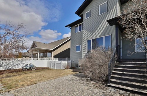 87 Aldrich Close South, Red Deer, AB - Outdoor With Deck Patio Veranda