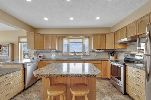 38459 Range Road 283, Rural Red Deer County, AB - Indoor Photo Showing Kitchen