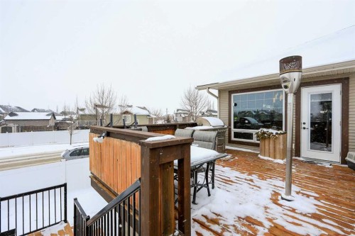 1 Ralston Place, Sylvan Lake, AB - Outdoor With Deck Patio Veranda With Exterior