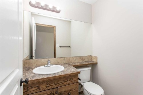 92 Iron Wolf Boulevard, Lacombe, AB - Indoor Photo Showing Bathroom