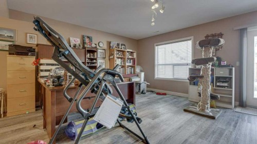 143 Ackerman Crescent, Red Deer, AB - Indoor Photo Showing Gym Room