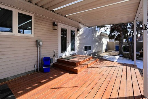 415 Barrett Drive, Red Deer, AB - Outdoor With Deck Patio Veranda With Exterior