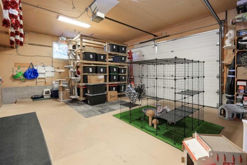 415 Barrett Drive, Red Deer, AB - Indoor Photo Showing Garage