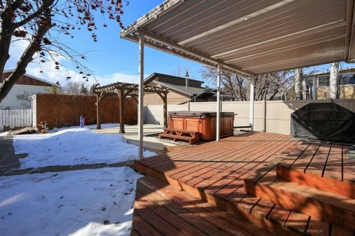 415 Barrett Drive, Red Deer, AB - Outdoor With Deck Patio Veranda