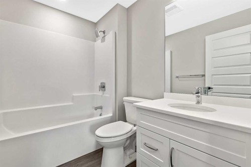 302-97 Station Drive, Sylvan Lake, AB - Indoor Photo Showing Bathroom