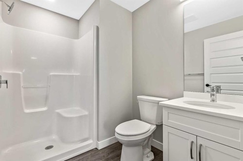 302-97 Station Drive, Sylvan Lake, AB - Indoor Photo Showing Bathroom