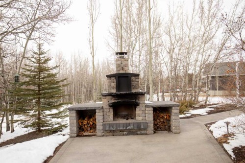 38272 Range Road 265, Rural Red Deer County, AB -  With Fireplace