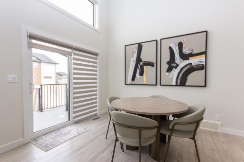 224 Emerald Drive, Red Deer, AB - Indoor Photo Showing Dining Room