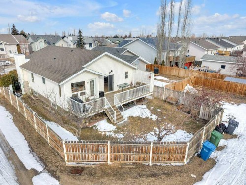 118 Duval Crescent, Red Deer, AB - Outdoor With Deck Patio Veranda
