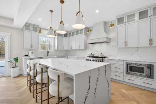 20320 29 Avenue Nw, Edmonton, AB - Indoor Photo Showing Kitchen With Upgraded Kitchen
