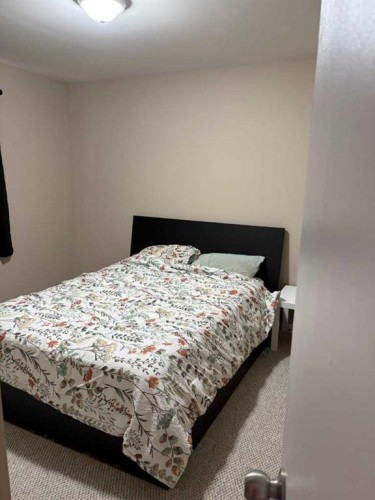 201 A&B First Street, Morrin, AB - Indoor Photo Showing Bedroom