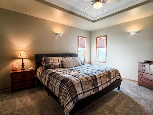 6701 41 Avenue, Stettler, AB - Indoor Photo Showing Bedroom