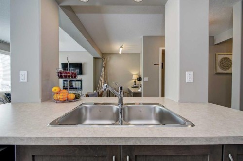 15 Golden Crescent, Red Deer, AB - Indoor Photo Showing Kitchen With Double Sink