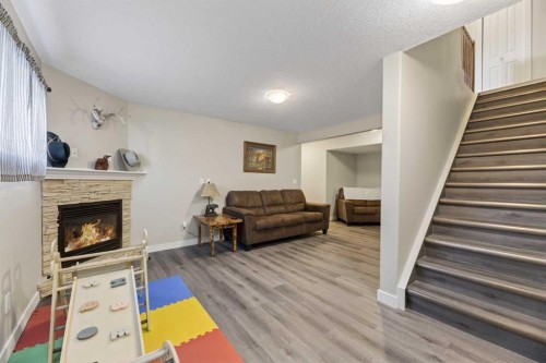 1 Destiny Way, Olds, AB - Indoor With Fireplace