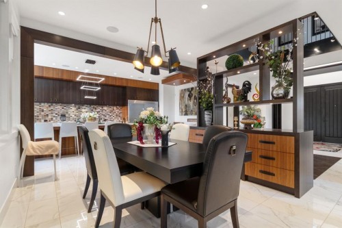 57 Lazaro Close, Red Deer, AB - Indoor Photo Showing Dining Room