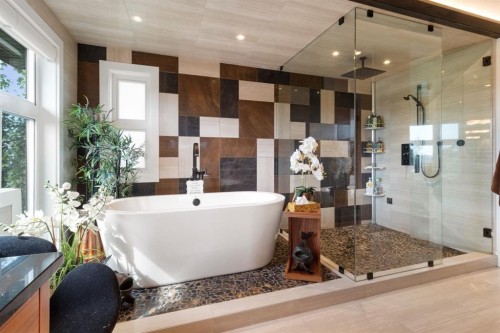 57 Lazaro Close, Red Deer, AB - Indoor Photo Showing Bathroom