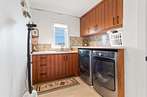 57 Lazaro Close, Red Deer, AB - Indoor Photo Showing Laundry Room