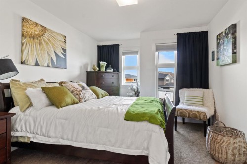 57 Lazaro Close, Red Deer, AB - Indoor Photo Showing Bedroom