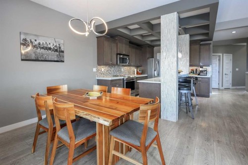 112 Eastpointe Drive, Blackfalds, AB - Indoor Photo Showing Dining Room